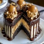 Chocolate Peanut Butter Cheesecake