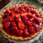 Fresh Strawberry Glaze Pie