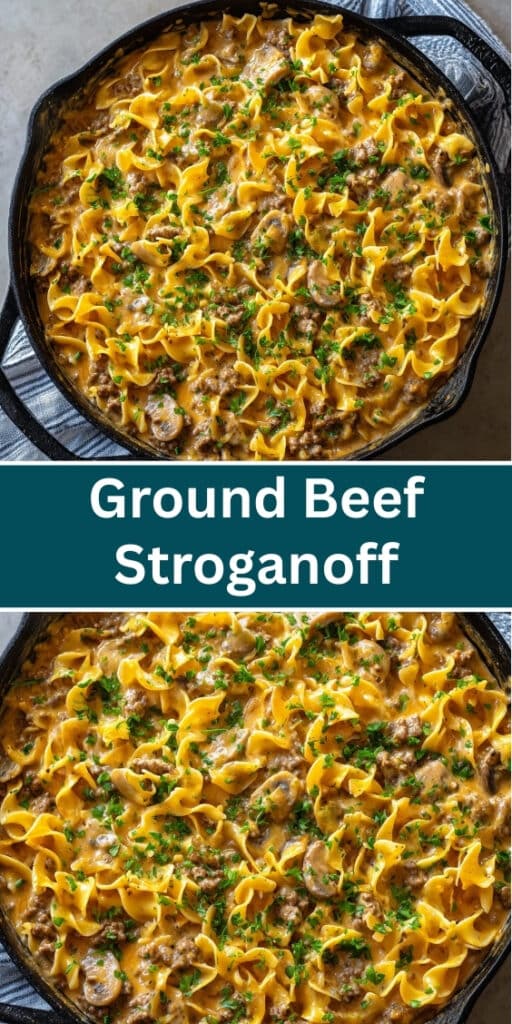 Ground Beef Stroganoff 101 Ground Beef Stroganoff Recipe