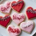 Heart Cookies with Royal Icing