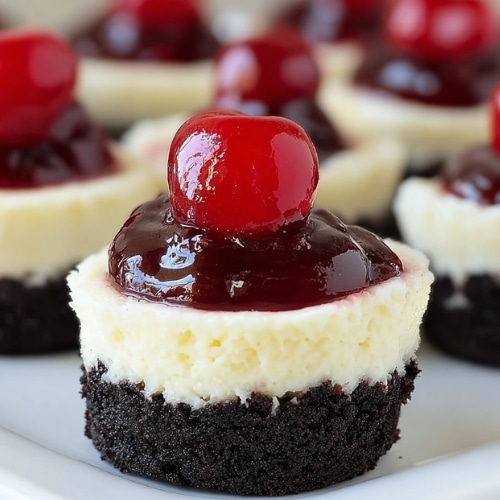 Mini Cherry Cheesecakes 1