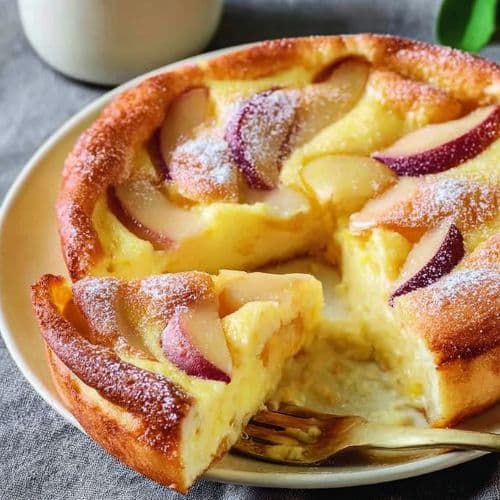 Peach Clafouti