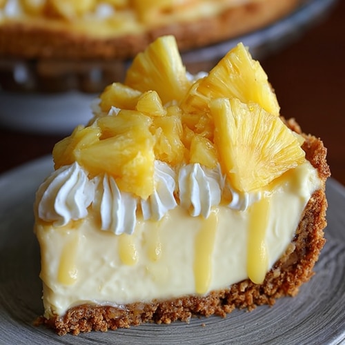 Pineapple Heaven Cheesecake 1