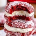 Red Velvet Sandwich Cookies 1