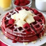 Red Velvet Waffles