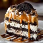 Salted Caramel Oreo Icebox Cake 1