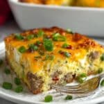 Sausage Egg and Hash Brown Breakfast Casserole 1