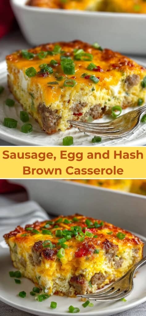 Sausage, Egg and Hash Brown Breakfast Casserole 81 Sausage Egg and Hash Brown Breakfast Casserole