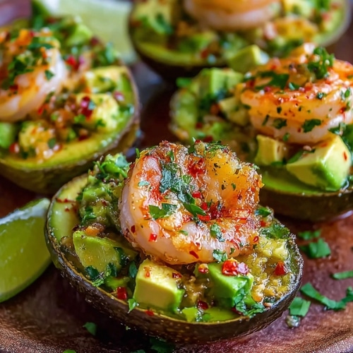 Shrimp Stuffed Avocados