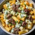 Steak Blue Cheese Rigatoni Bake 1