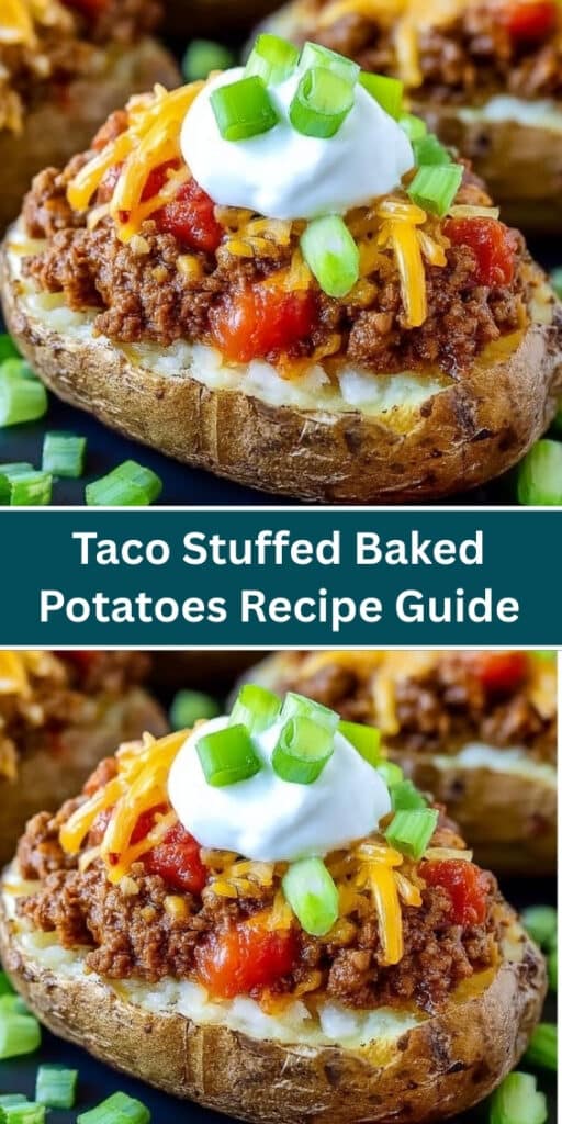 Taco Stuffed Baked Potatoes Recipe Guide 61 Taco Stuffed Baked Potatoes Recipe Guide Recipe