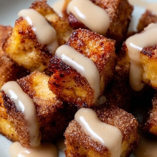 The Best Cinnamon Sugar Brioche French Toast Bites