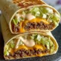Big Mac Wraps Recipe 1
