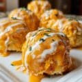 Cheesy Buffalo Ranch Chicken Bombs 1