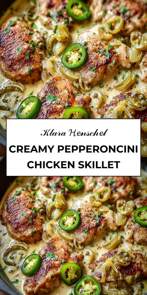 Creamy Pepperoncini Chicken Skillet 85 Creamy Pepperoncini Chicken Skillet Recipe