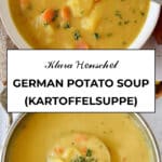 German Potato Soup Kartoffelsuppe