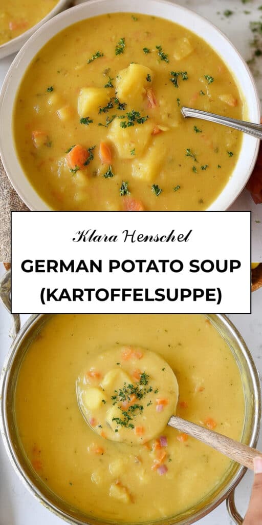 Vegan Potato Soup 93 German Potato Soup Kartoffelsuppe