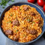 Giouvetsi Greek Beef Stew with Orzo 1