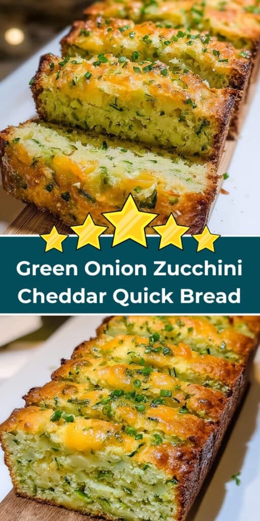 Green Onion Zucchini Cheddar Quick Bread 89 Green Onion Zucchini Cheddar Quick Bread