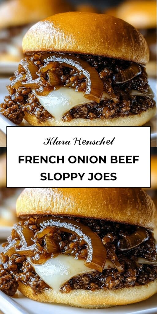 Irresistible French Onion Beef Sloppy Joes 73 Irresistible French Onion Beef Sloppy Joes