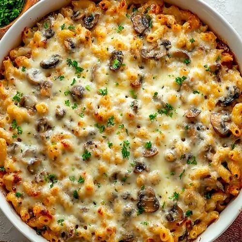 Irresistible Mushroom Pasta Bake 1
