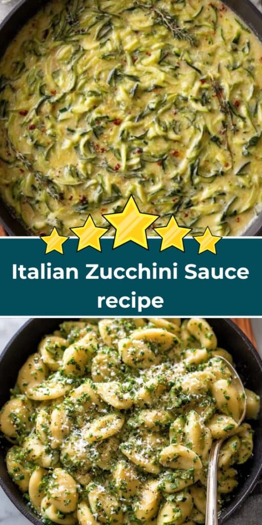Italian Zucchini Sauce 101 Italian Zucchini Sauce recipe