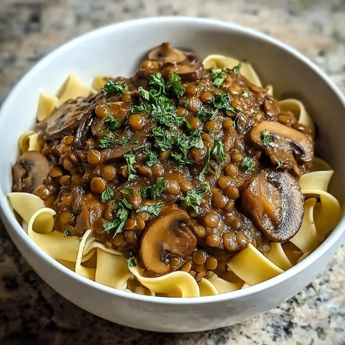 Lentil Mushroom StroganoffFRIED RICE