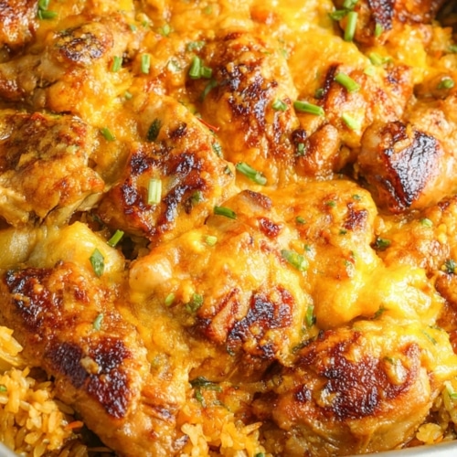 Macau Style Baked Portuguese Chicken Rice 1