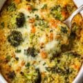 Quinoa Broccoli and Cheese Casserole