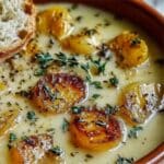 Rustic Country French Garlic Soup 1