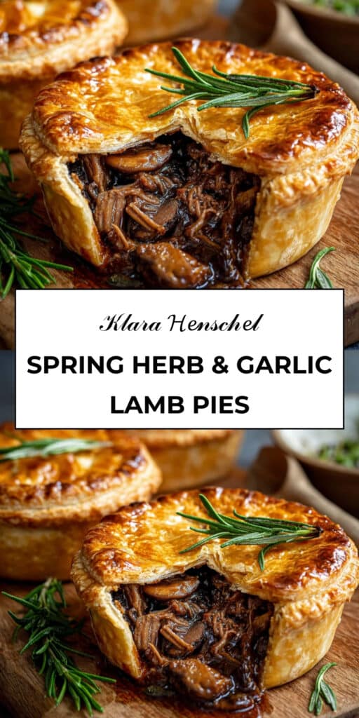 Spring Herb & Garlic Lamb Pies: A Savory Delight 101 Spring Herb Garlic Lamb Pies
