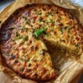 Cheesy Lentil Vegetable Pie