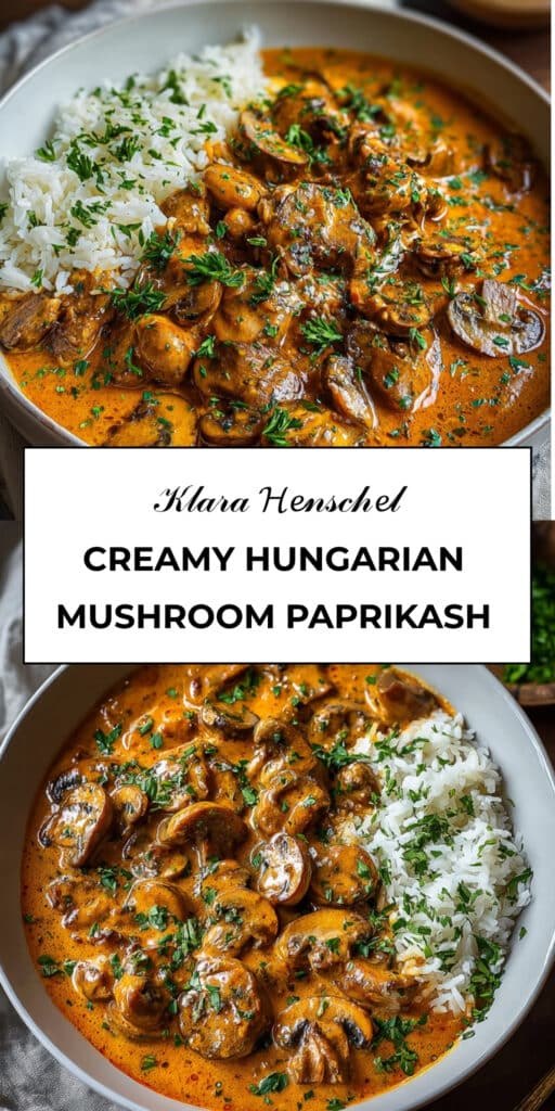 Creamy Hungarian Mushroom Paprikash for Cozy Nights 81 Creamy Hungarian Mushroom Paprikash Cozy Vegetarian Dinner