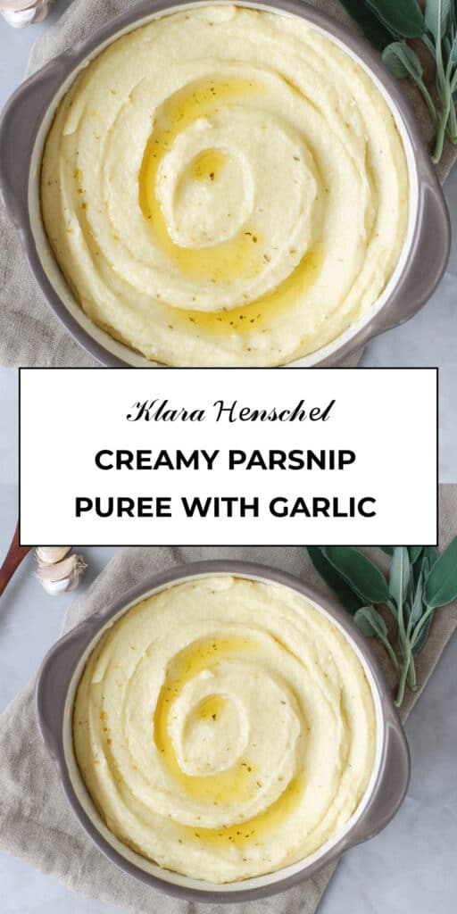 Creamy Garlic and Sage Whipped Parsnips 61 Creamy Parsnip Puree with Garlic and Sage Butter Elegant Side Dish