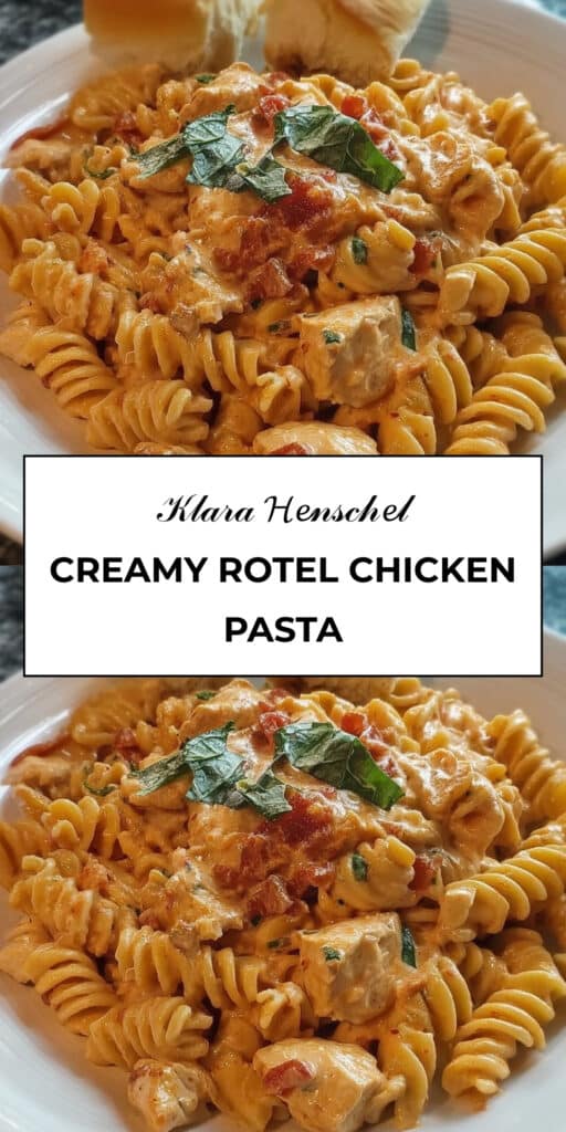 Creamy Rotel Chicken Pasta 85 Creamy Rotel Chicken Pasta Easy Cheesy Dinner