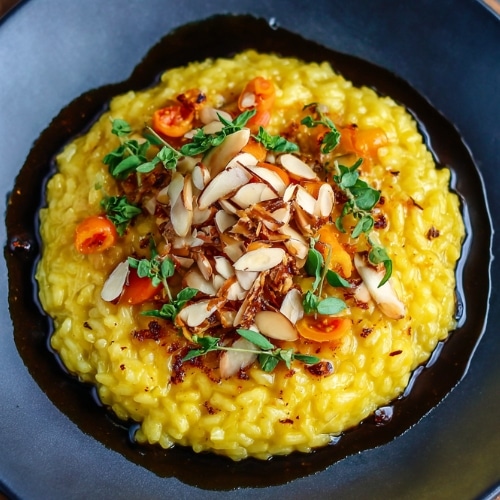 Creamy Saffron Risotto