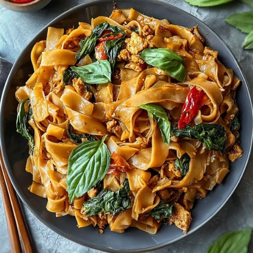 Delicious Drunken Noodles in 35 Minutes