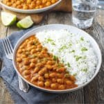 Easy Indian Butter Chickpeas