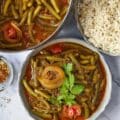 Egyptian Green Bean Stew Fasooliya