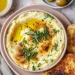 Greek Garlic Potato Dip Skordalia 1