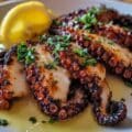 Greek Style Grilled Octopus with Lemon