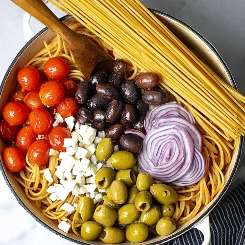 Mediterranean One Pot Pasta