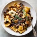 Portobello Mushroom Pappardelle