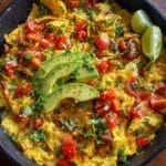 Scrambled Eggs with Crispy Tortillas Recipe