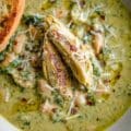 Spinach Artichoke White Bean Soup