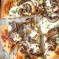 White Mushroom Pizza