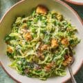 Brussels Sprout Caesar Salad