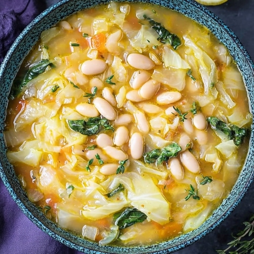 Cabbage and Bean Soup