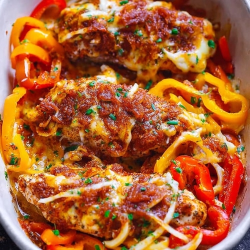 Cajun Chicken with Bell Peppers