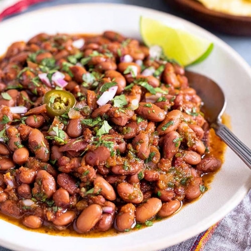 Charro Beans Recipe Ranchero Beans